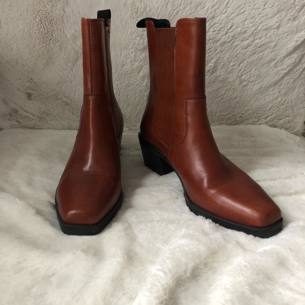 Vagabond Simone Brown Leather Boots